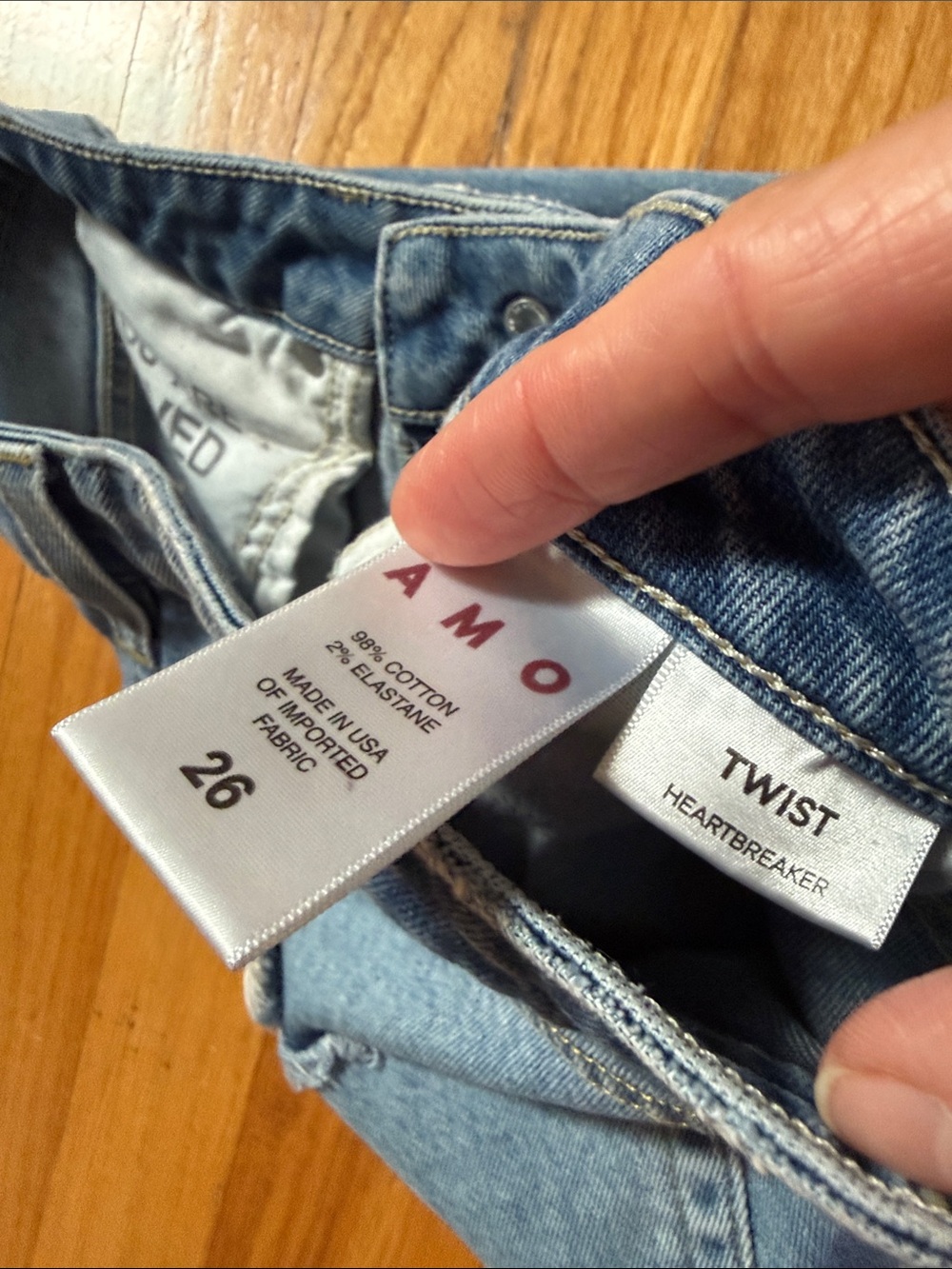 AMO Twist Jeans 26 - Picture 4 of 6